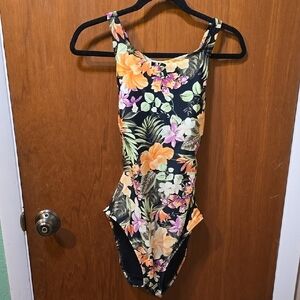 Hurley Floral One-Piece Swimsuit